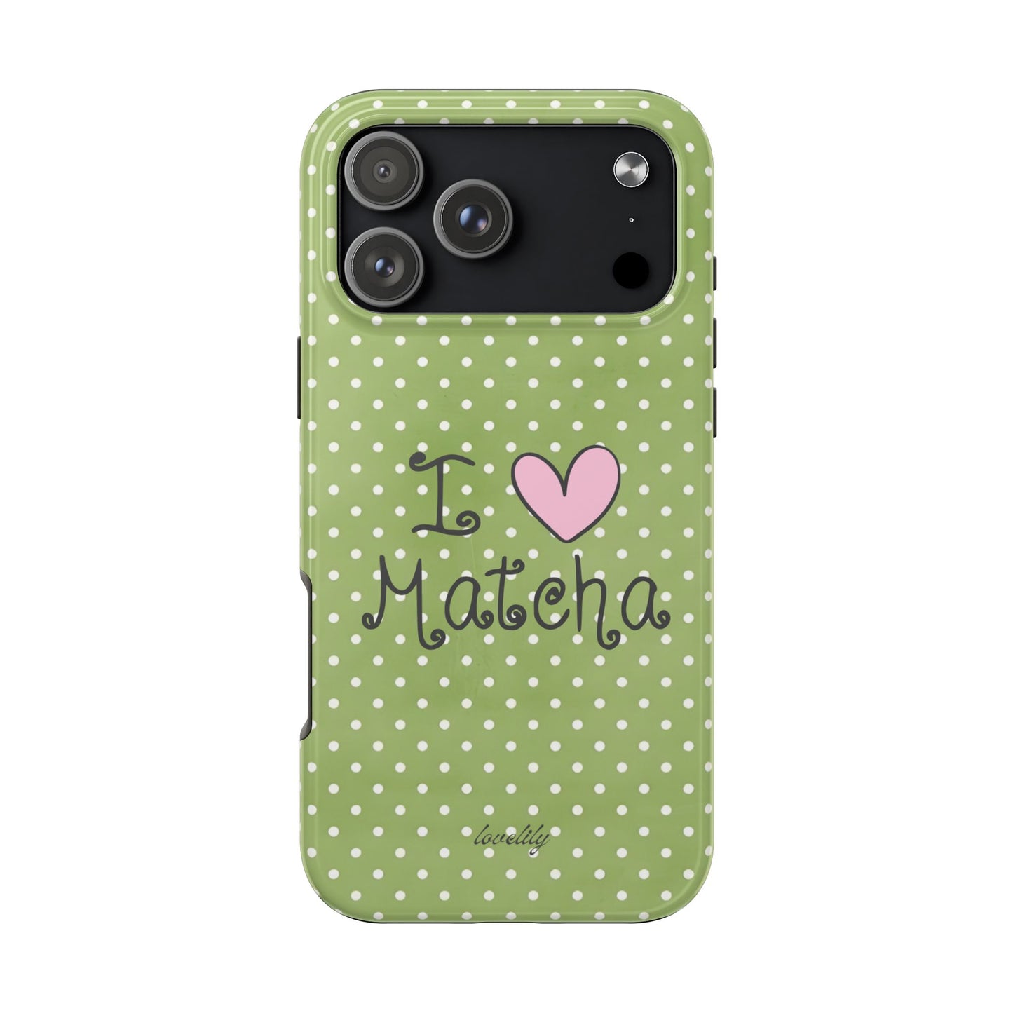 i <3 matcha ! stacked phone case