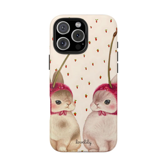 two bunnieeess stacked phone case