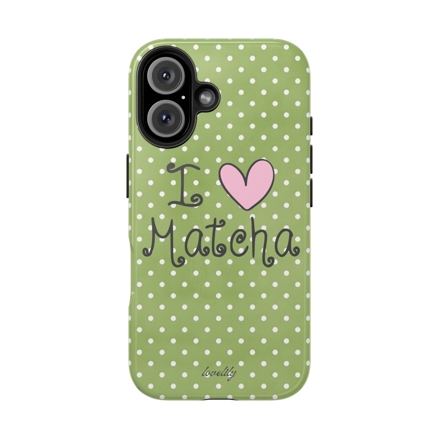 i <3 matcha ! stacked phone case