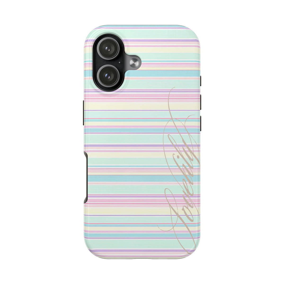 candy stripes! stacked phone case