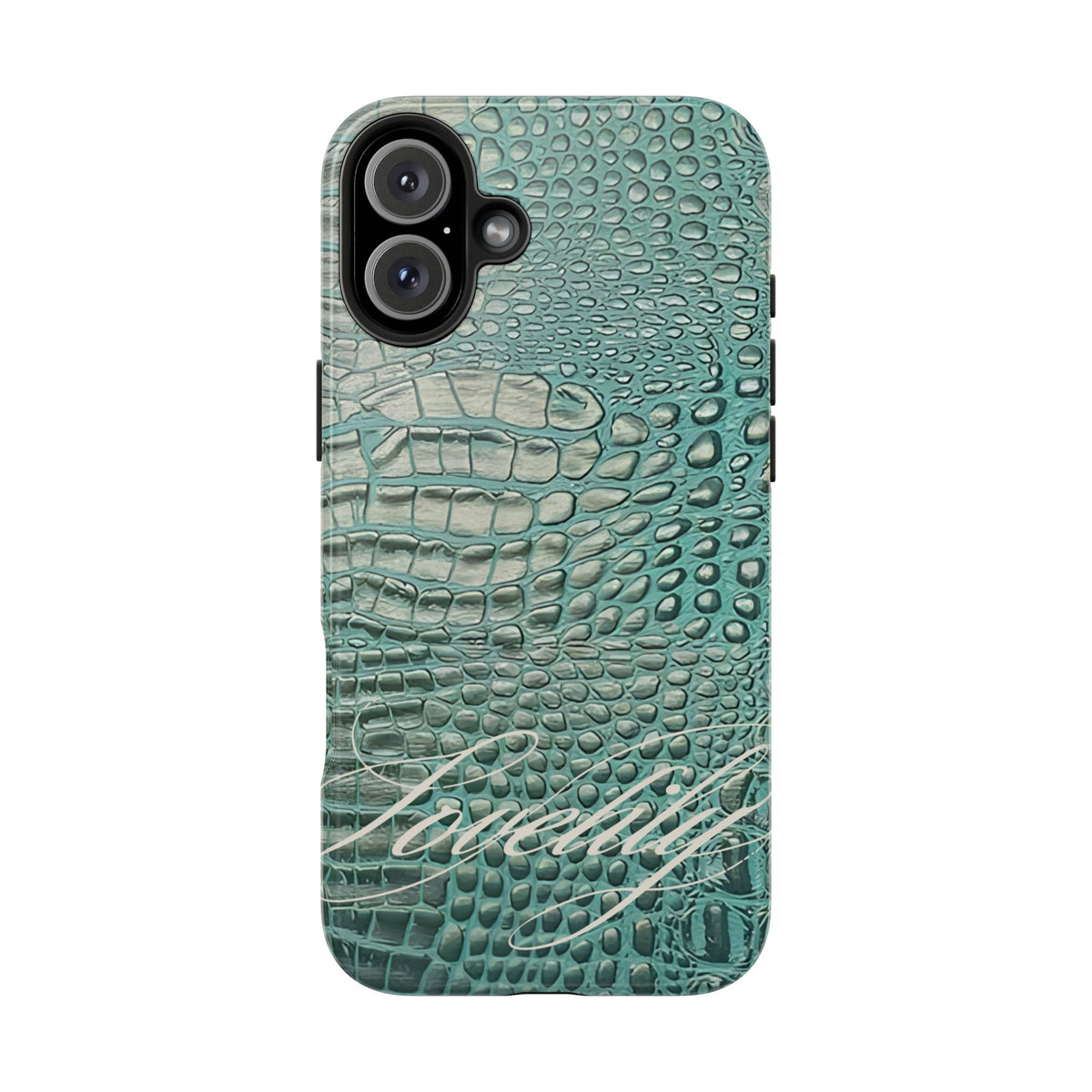 croc + orchuid stacked phone case