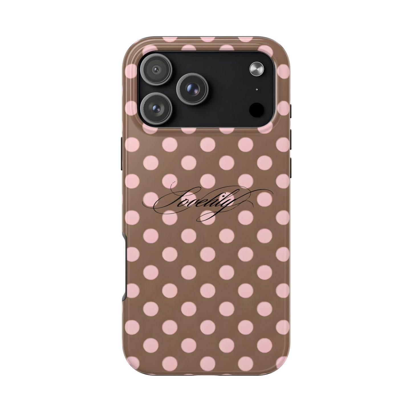 simple polka ! stacked phone case